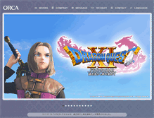 Tablet Screenshot of orca-inc.co.jp